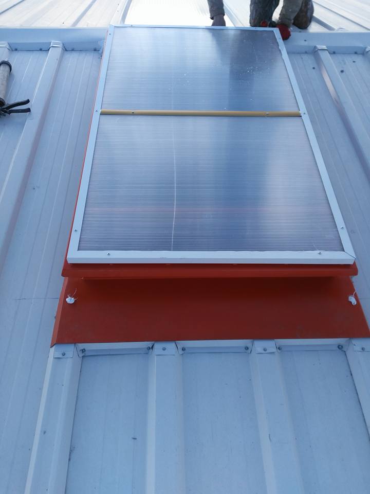 Çetin Makine Duman Damperi ve Çatı Çalışması