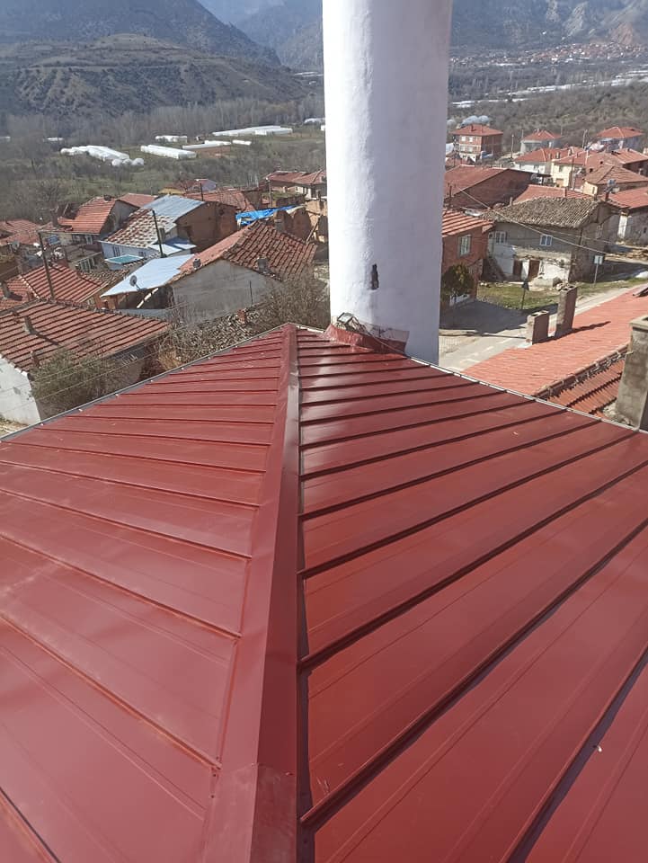 Sarıcakaya Camii Çalışması