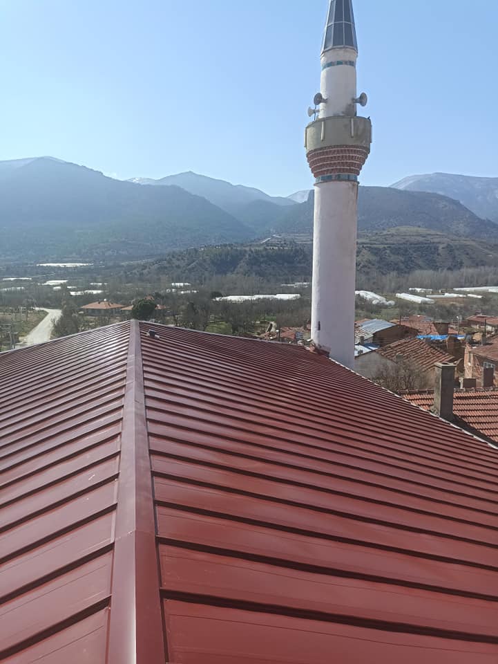 Sarıcakaya Camii Çalışması